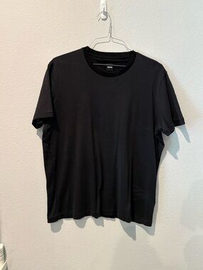 Boss Men's Black Short-Sleeve Crew Neck Tee